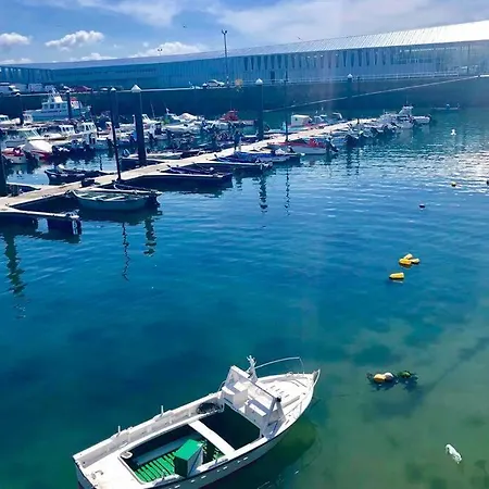 公寓 Junto Camino De Santiago,1ª Linea De Playa 菲尼斯特雷