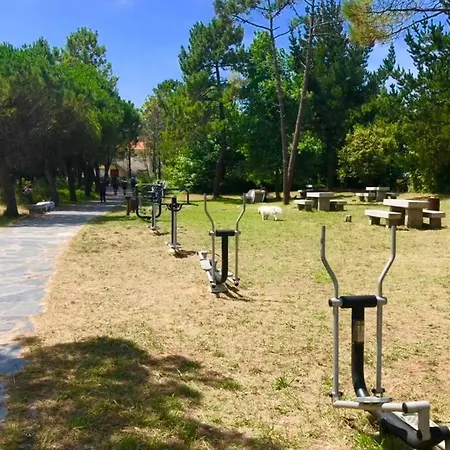 公寓 Junto Camino De Santiago,1ª Linea De Playa 菲尼斯特雷