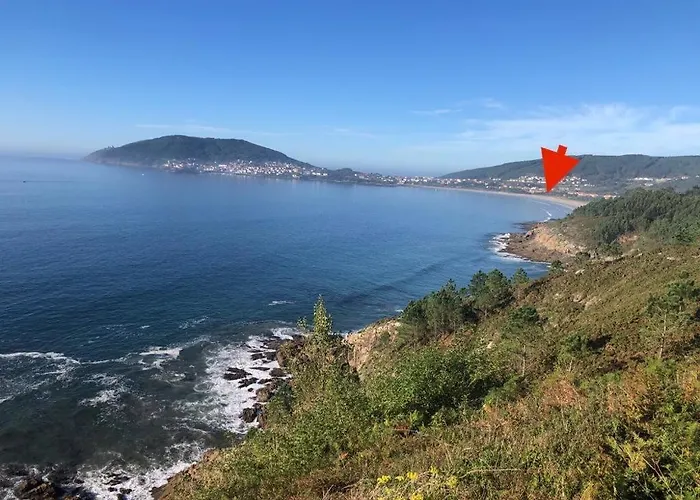 Junto Camino De Santiago,1ª Linea De Playa Διαμέρισμα Finisterre