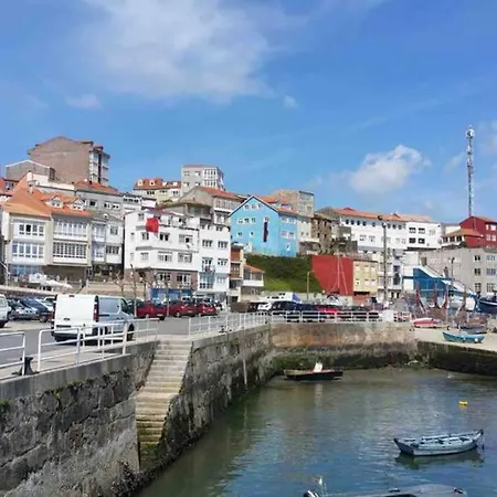 Junto Camino De Santiago,1ª Linea De Playa דירה פיניסטרה