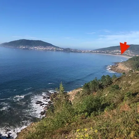 Junto Camino De Santiago,1ª Linea De Playa Appartement Finisterre